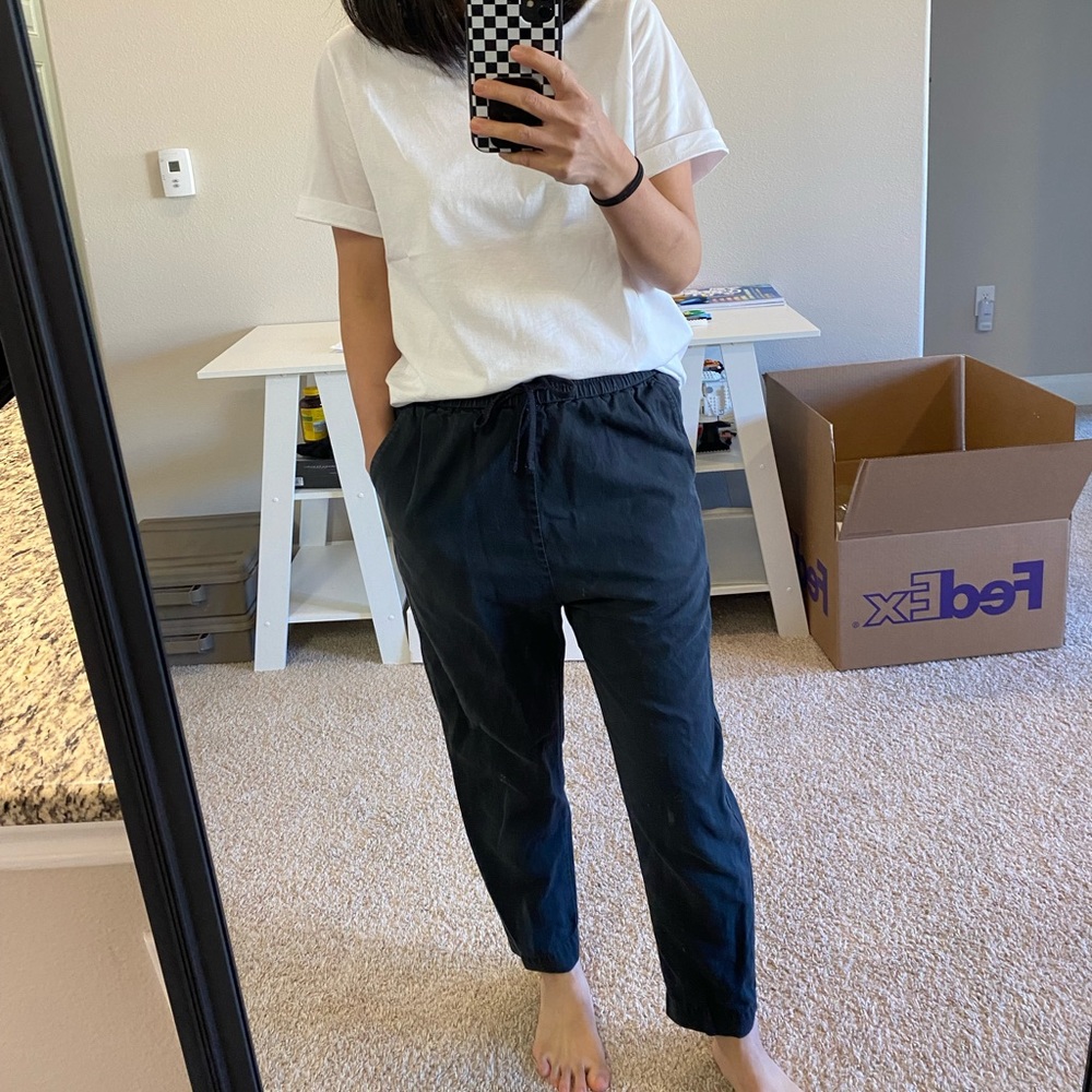 Cos cotton linen pants